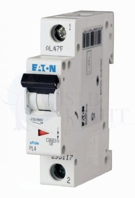 Автоматический выключатель PL4 1P 10А (C) 4.5кА, EATON 0000293123