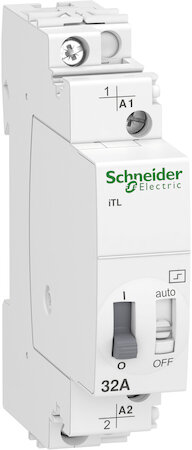 ИМПУЛЬСНОЕ РЕЛЕ iTL 32A 1НО 230В АС 50-60ГЦ 110В D Schneider Electric A9C30831