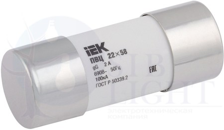 Плавкая вставка цилиндрическая ПВЦ 22х58 gG 50А IEK CFL22-050
