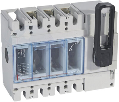 DPX-I 630 Выключатель изолирующий 3Р 400А 36kA б/незав. расцепителя, с передней рукояткой Legrand 026660
