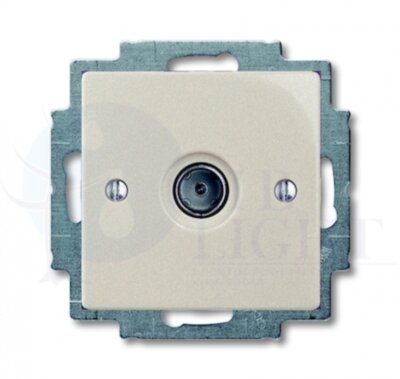 ABB BJB Basic 55 Шамп Розетка TV оконечная ABB 1724-0-4310