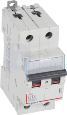 Автомат 2P 13А DX3 (10 кА, C) Legrand 407799