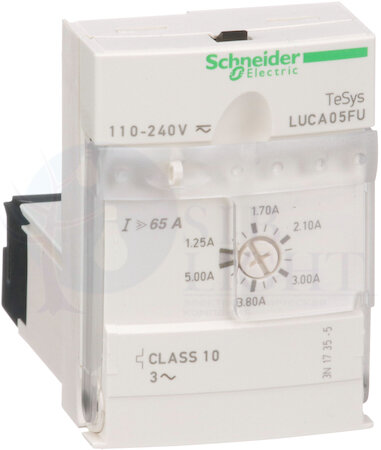 блок управления стандартный 1,25-5A 110-240V CL10 3P Schneider Electric LUCA05FU