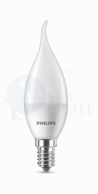 Светодиодная лампа Philips E14 6.5W = 75W теплый белый свет Essential арт. 929001905707