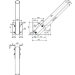 Кронштейн регулируемый для консольного светильника РКУ-500