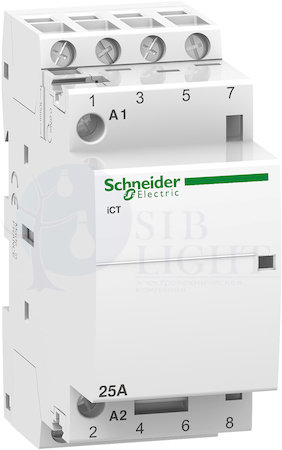 МОДУЛЬНЫЙ КОНТАКТОР iCT25A 4НО 24В АС 50ГЦ Schneider Electric A9C20134