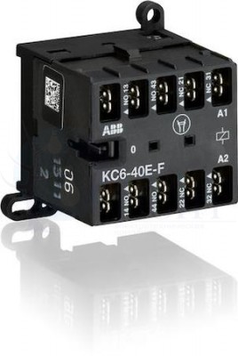 Миниконтактор КС6-40Е-F-2.4 3A (400В AC3) катушка 17-32В DC ABB GJH1213003R5401