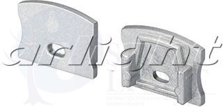 Заглушка для ALU-WIDE-H15 с отверстием Arlight 023370