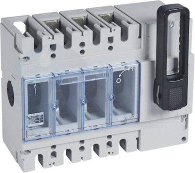 DPX-I 630 Выключатель изолирующий 3Р 630А 36kA б/незав. расцепителя, с передней рукояткой Legrand 026661