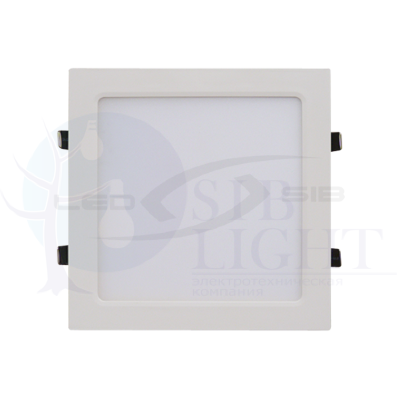 Панель светодиодная квадратная SLP-eco 12W 230V 840Lm 171х171х23мм белая