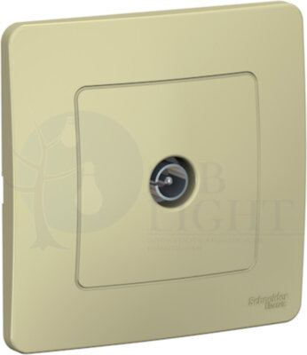 BLANCA-С/У-КОННЕКТОР-ТВ,-БЕЖЕВЫЙ Schneider Electric BLNTS000017