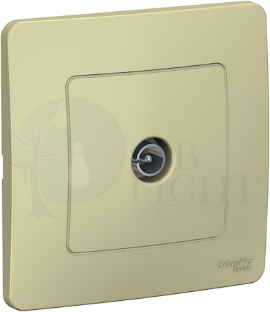 BLANCA-С/У-КОННЕКТОР-ТВ,-БЕЖЕВЫЙ Schneider Electric BLNTS000017