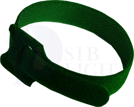 Хомут-липучка ХКл 14х210мм зеленый (100шт) IEK UHL10-14-210-100-K06