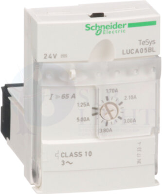 блок управления стандартный 1,25-5A 24VDC CL10 3P Schneider Electric LUCA05BL