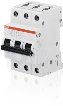 Автомат 3P 10А S200 (6 кА, C) ABB 2CDS253001R0104