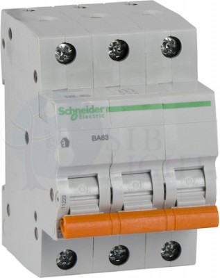 Автомат 3P 16А Домовой (4.5 кА, C) Schneider Electric 11223