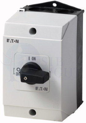 T0-2-1/I1 Кулачковый переключатель в корпусе 3P, Ie = 12A, Пол. 0-1, 90  , 48х48 мм EATON 207081