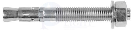 Болт анкерный с гайкой М10*95 EKF abgm10x95