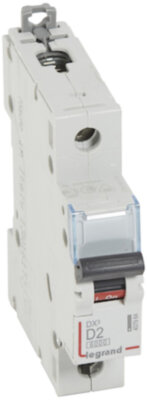 DX3 Выключатель автоматический 1-пол. 2A D 10kA Legrand 407964
