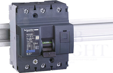 Автомат 3P 32А Acti 9 (52.5 кА, C) Schneider Electric 18727