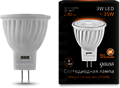 Лампа LED MR11 3W GU4 2700K FR Gauss 132517103