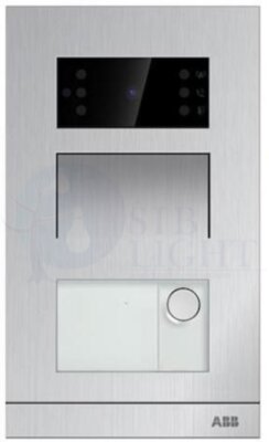 Станция вызова, видео, одноклавишная, сталь ABB M21321P1-S
