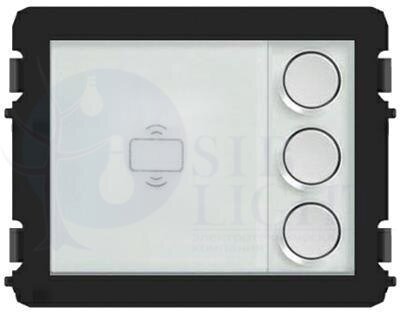 Клавишный модуль с тремя круглыми клавишами, со считывателем NFC/IC ABB 51012P3