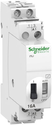ИМПУЛЬСНОЕ РЕЛЕ iTLI 16A 1НО 1НЗ 230В АС 50-60ГЦ 1 Schneider Electric A9C30815