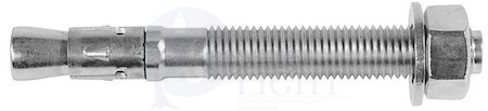 Болт анкерный с гайкой М8*65 EKF abgm8x65