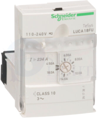 блок управления стандартный 4,5-18A 110-240V CL10 3P Schneider Electric LUCA18FU
