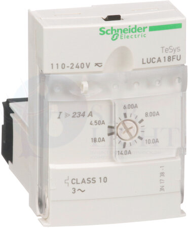 блок управления стандартный 4,5-18A 110-240V CL10 3P Schneider Electric LUCA18FU