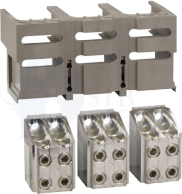 3 КАБ.КОННЕКТОРА 4 X 240 MM.КВ С КРЫШКОЙ Schneider Electric 33640