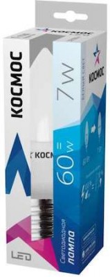 Лампа светодиодная LED CN 7Вт 220В E27 4500К Космос Lksm_LED7wCNE2745 КОСМОС Lksm_LED7wCNE2745