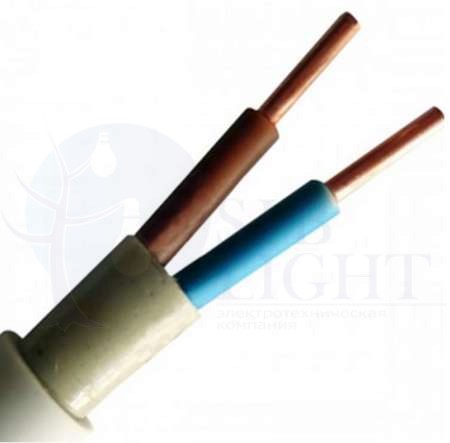 Кабель NUM-O 2x1.5 ок (м) ЭЛЕКТРОКАБЕЛЬ НН M0001226