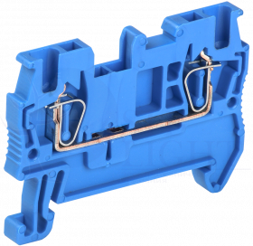 Клемма пружинная КПИ 2в-1,5 17,5А синяя IEK
