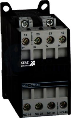 Контактор релейный OptiStart KG3-07D40-220DC КЭАЗ 117293