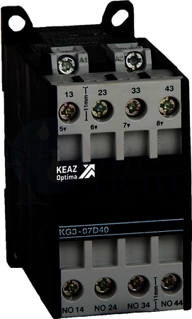 Контактор релейный OptiStart KG3-07D40-220DC КЭАЗ 117293