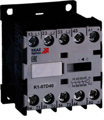 Мини-контактор релейный OptiStart K1-07D22-230AC-VS КЭАЗ 117160