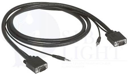 Шнур для розетки HD 15 + гнезда 3,5 мм Legrand 051722