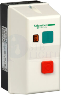 Пускатель магнитный 4А ~380В IP65 с лампой и кнопками пуск/стоп LR2K 0.8-1.2А Schneider Electric LE1M35Q706