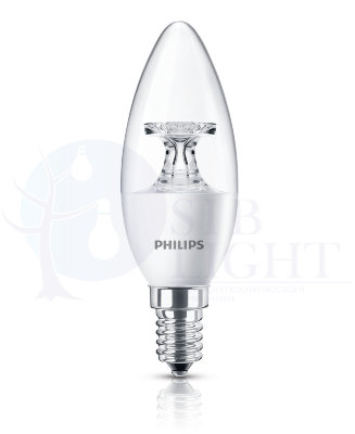 Светодиодная лампа Philips E14 4W = 25W теплый свет EyeComfort арт. 929001142207
