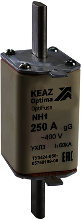 Вставка плавкая OptiFuse NH1 200А габарит 1 400AC УХЛ3 КЭАЗ 144694