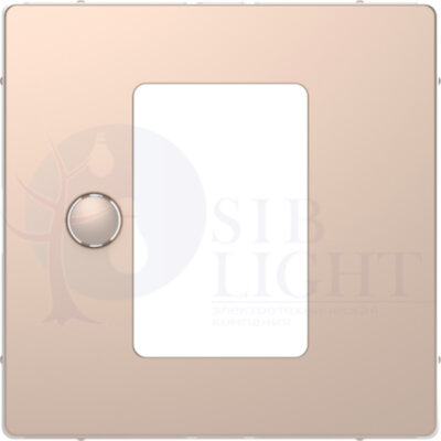 Накладка для термостата D-Life (шампань) Schneider Electric MTN5775-6051
