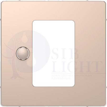 Накладка для термостата D-Life (шампань) Schneider Electric MTN5775-6051