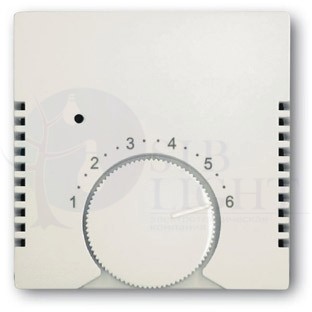 Плата центральная (накладка) для терморегулятора 1094 U, 1097 U, серия Basic 55, цвет chalet-white