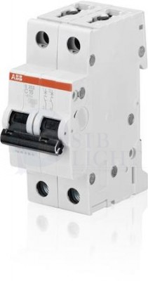 Автомат 2P 8А S200 (6 кА, C) ABB 2CDS252001R0084