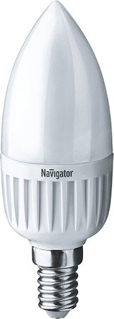 NLL-P-C37-5-230-6.5K-E14-FR лампа светодиодная Navigator 61249