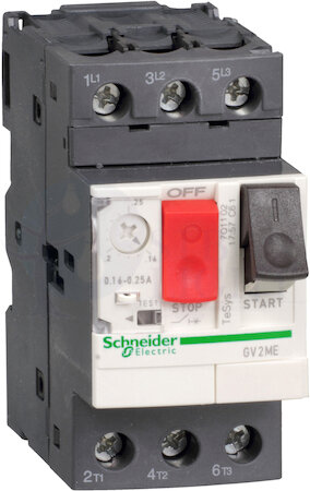 автоматический выключатель с комбинированным расцепителем 0,40-0,63А Schneider Electric GV2ME04