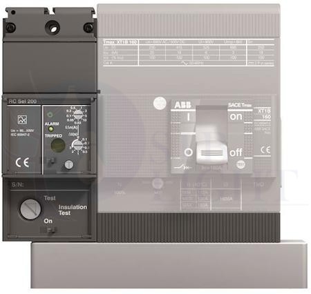 Устройство защитного отключения RC Sel 200 для XT1 4p F ABB 1SDA067121R1