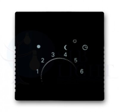 Плата центральная (накладка) для терморегулятора 1094 U, 1097 U, серия Basic 55, цвет chateau-black